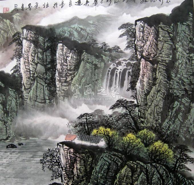 国画家吴进良字画之家