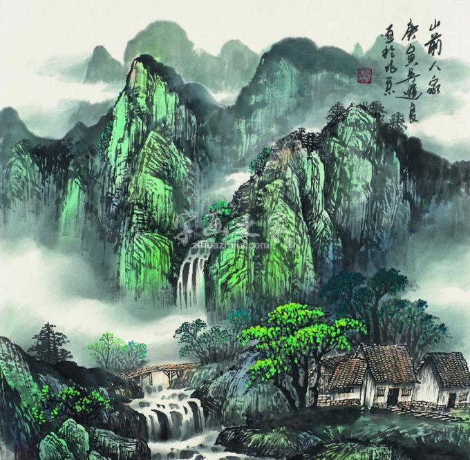 国画家吴进良字画之家