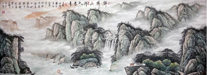 国画家吴进良字画之家
