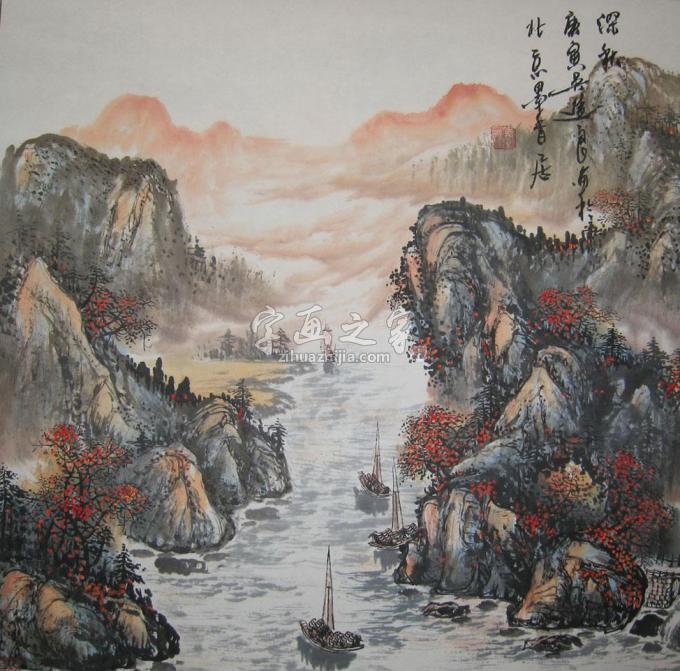 国画家吴进良字画之家