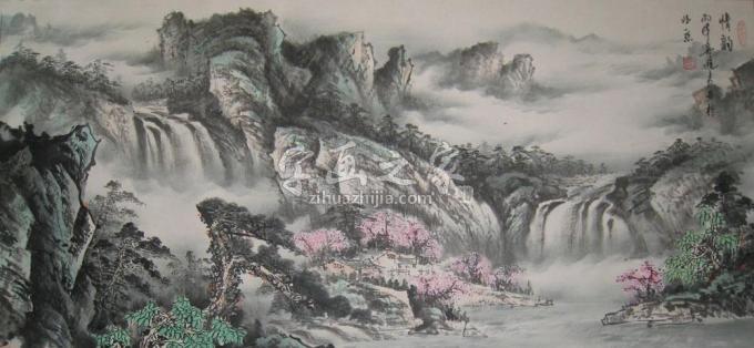 国画家吴进良字画之家