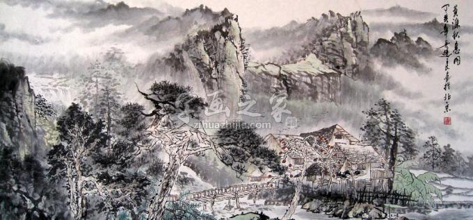 国画家吴进良字画之家