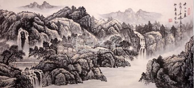 国画家吴进良字画之家