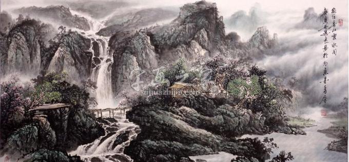国画家吴进良字画之家