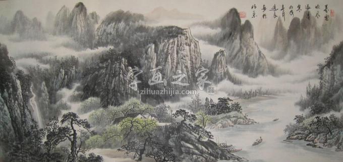国画家吴进良字画之家
