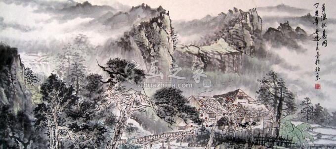 国画家吴进良字画之家