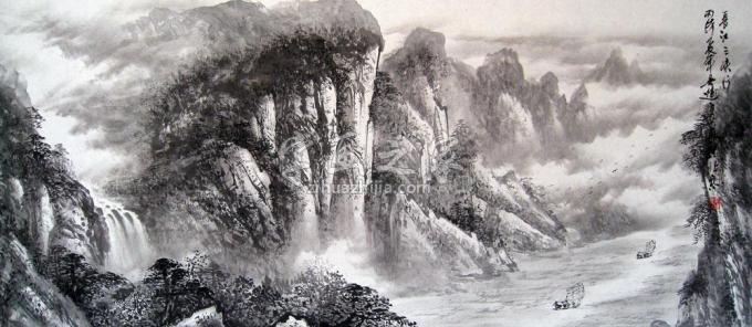 国画家吴进良字画之家