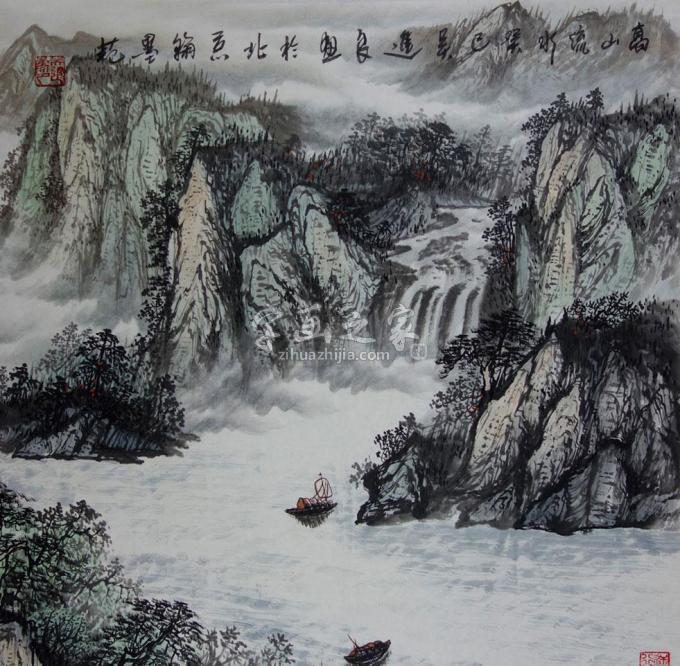 国画家吴进良字画之家
