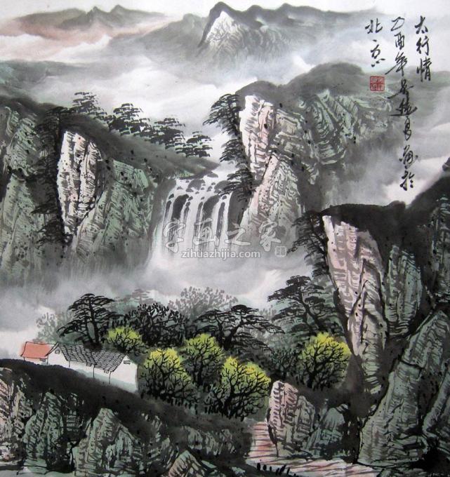 国画家吴进良字画之家