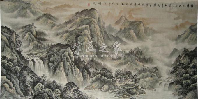 国画家吴进良字画之家