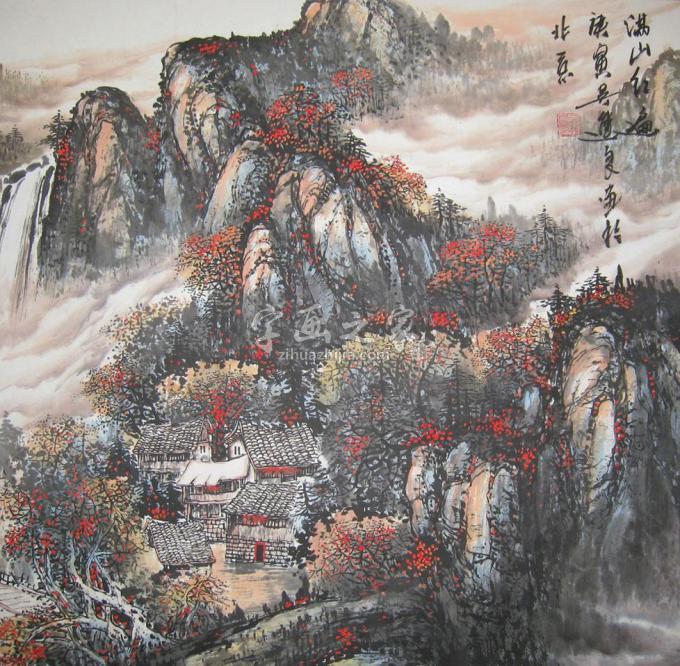 国画家吴进良字画之家