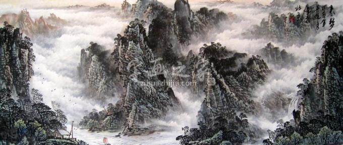 国画家吴进良字画之家