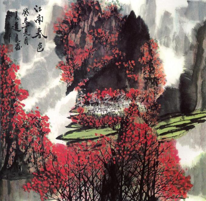 国画家吴进良字画之家