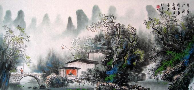 国画家吴进良字画之家