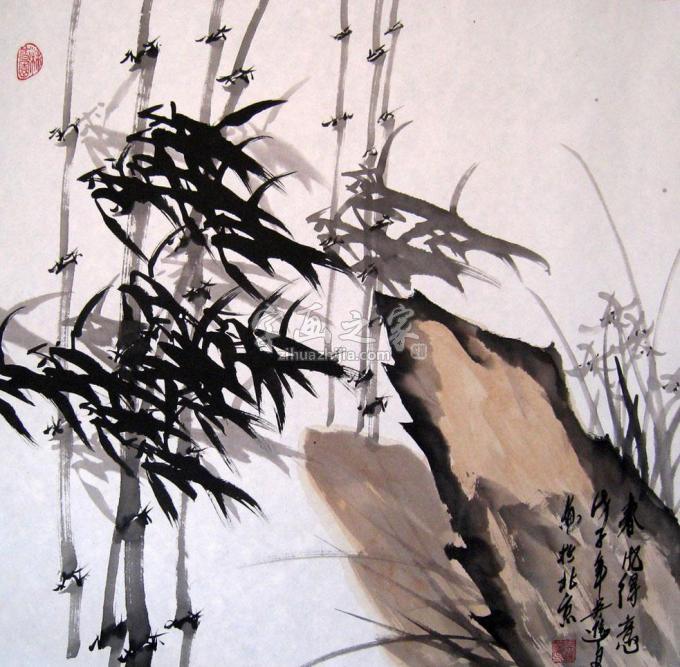 国画家吴进良字画之家