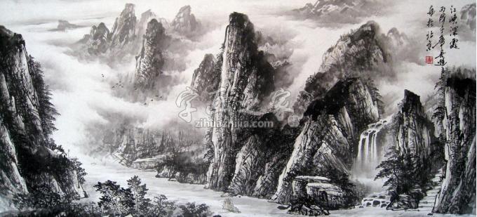 国画家吴进良字画之家