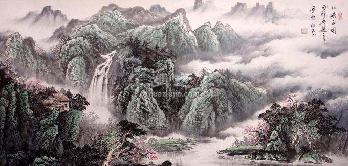 国画家吴进良字画之家
