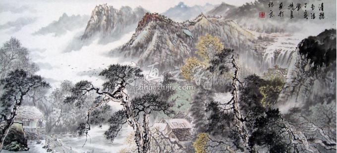 国画家吴进良字画之家