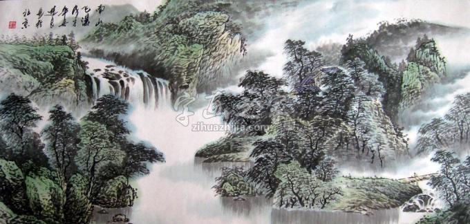 国画家吴进良字画之家