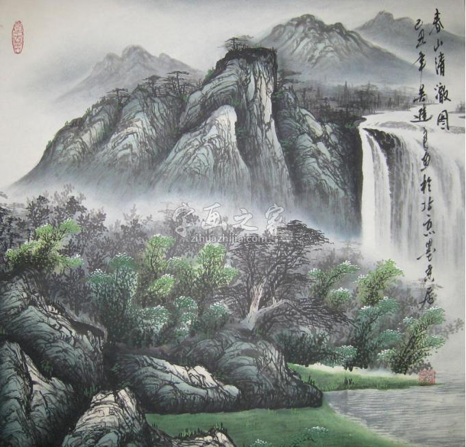 国画家吴进良字画之家
