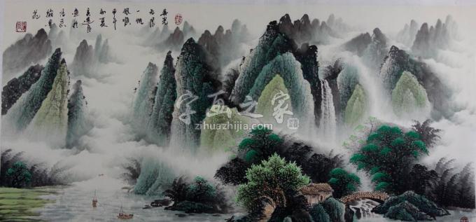 国画家吴进良字画之家