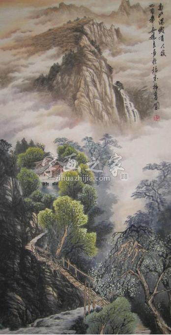 国画家吴进良字画之家