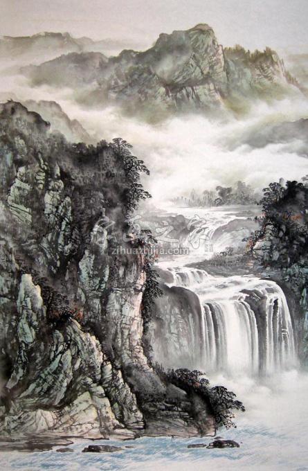 国画家吴进良字画之家