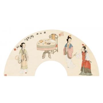 于水国画人物戏剧人物·潇湘馆字画之家