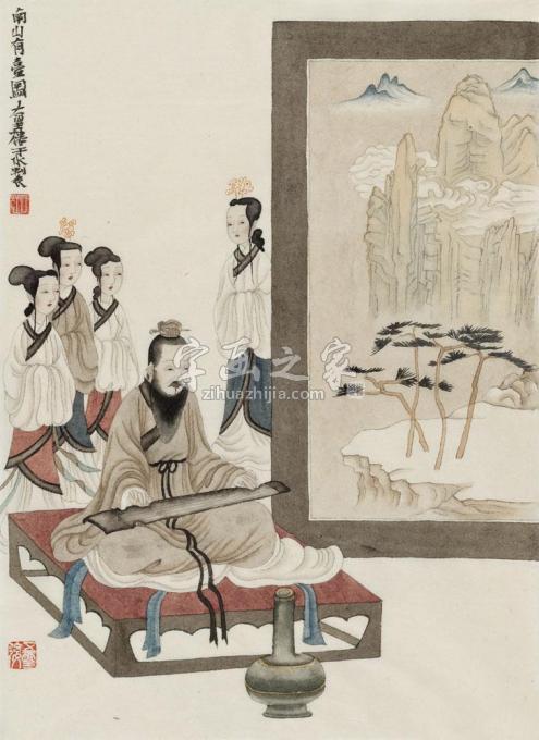 国画家于水字画之家