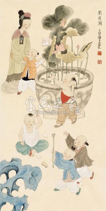 国画家于水字画之家