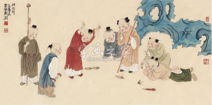 国画家于水字画之家