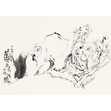 黄三枝国画花鸟花卉册页之八字画之家