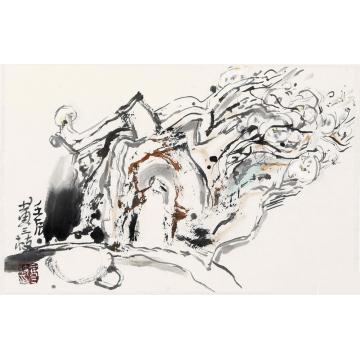 黄三枝国画花鸟花卉册页之十字画之家
