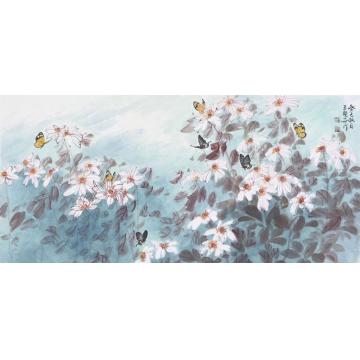 王晓卉国画花鸟闹秋字画之家