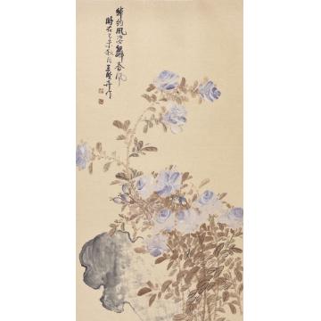 王晓卉国画花鸟绰约风姿舞春风字画之家