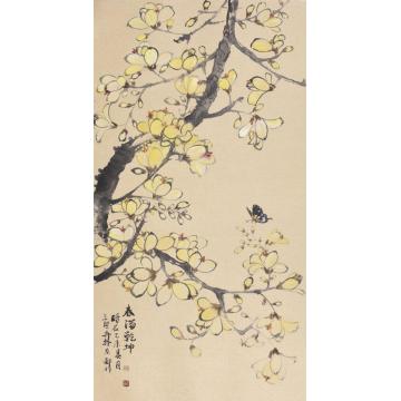 王晓卉国画花鸟春满乾坤字画之家