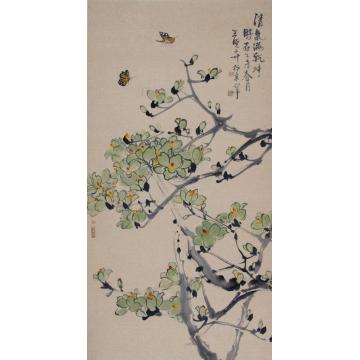 王晓卉国画花鸟清气满乾坤字画之家