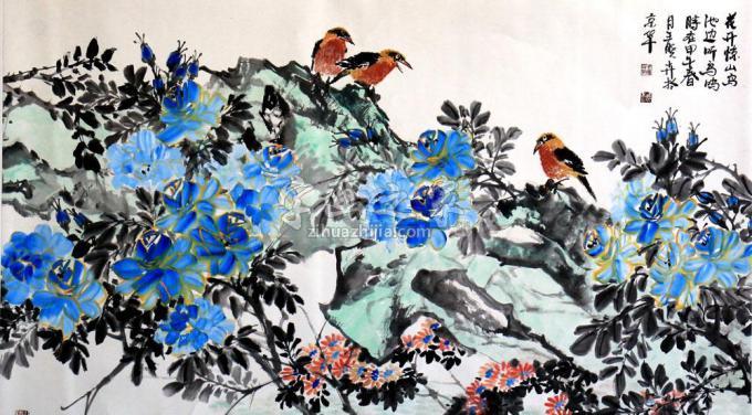国画家王晓卉字画之家