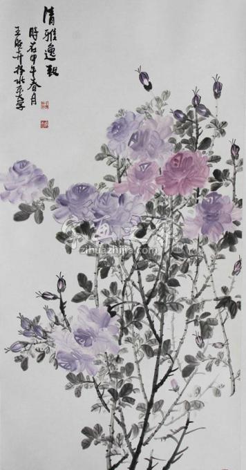 国画家王晓卉字画之家