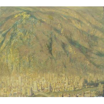 孔阳国画山水《乌蒙之都》字画之家