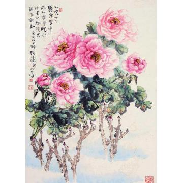 钱行健国画花鸟天香字画之家