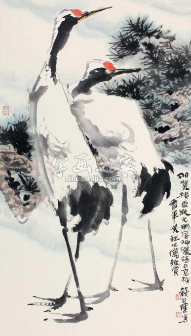 国画家钱行健字画之家