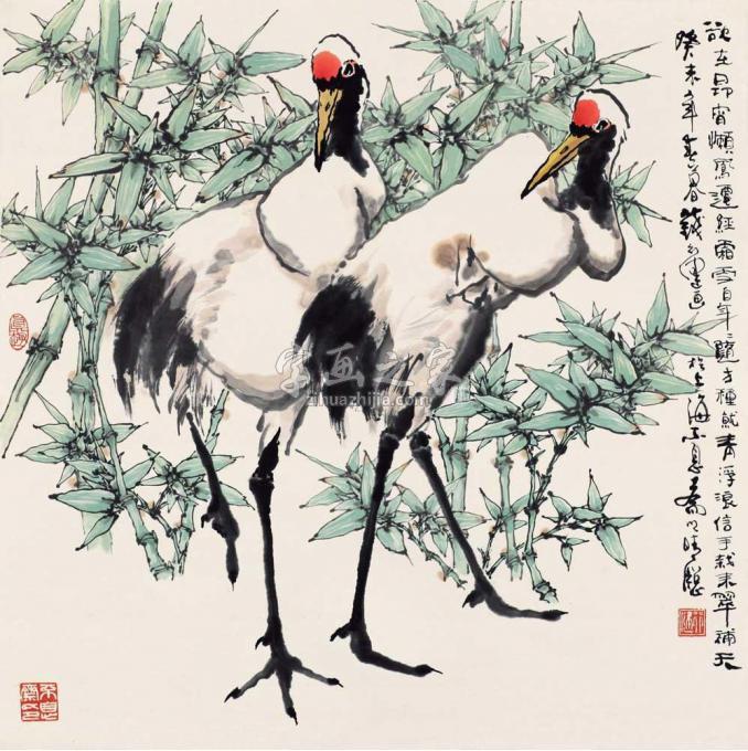 国画家钱行健字画之家