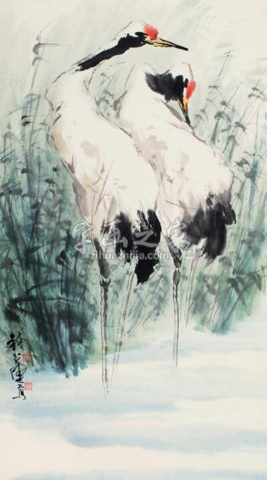 国画家钱行健字画之家