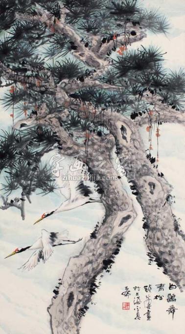 国画家钱行健字画之家