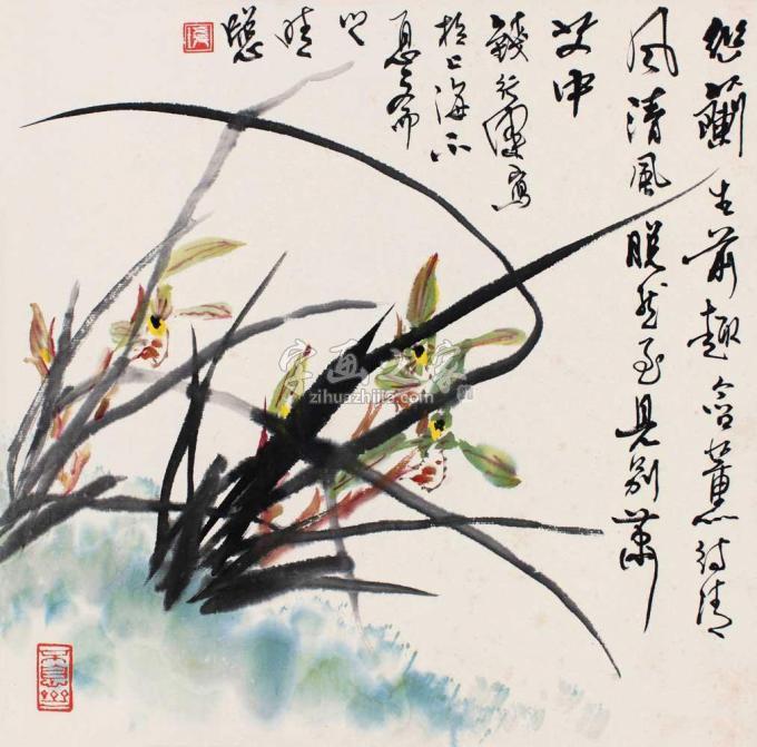 国画家钱行健字画之家