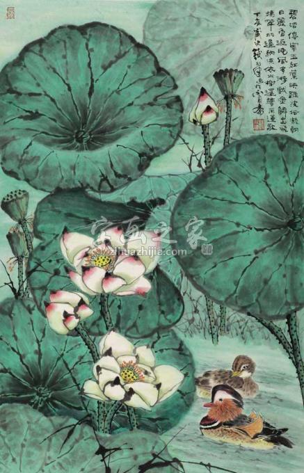 国画家钱行健字画之家