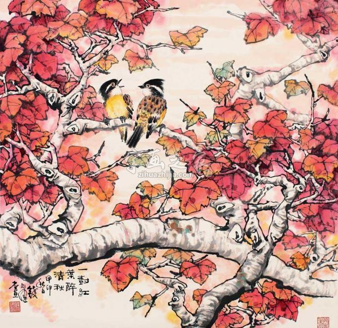 国画家钱行健字画之家