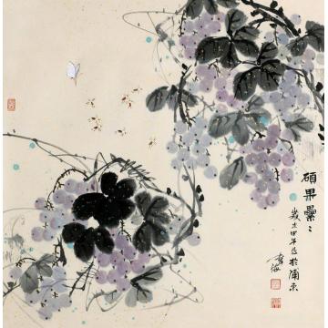 龚伟海国画花鸟硕果累累字画之家