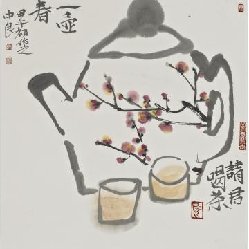 温中良国画花鸟无题字画之家